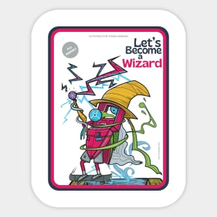 Let's become a wizzard ver 2 Sticker